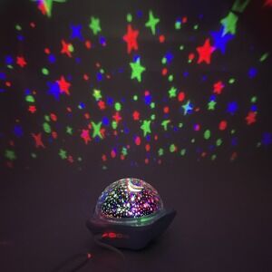 One Fire Night Light for Kids, 96 Lighting Modes Star Projector 360°